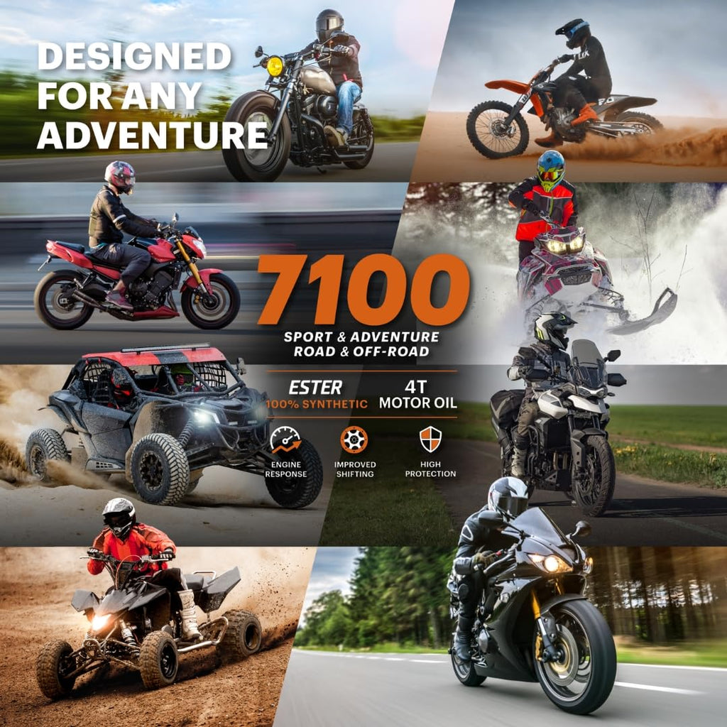 Motul 7100 4T 10W40 Fully Synthetic Bike Engine Oil